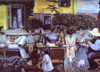 Pierre Bonnard - The Bourgeois Afternoon or The Terrasse Family